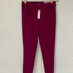 Chicos So Slimming 360 Brigitte Rivet Hem Slim Ankle Pant Orchid Flower